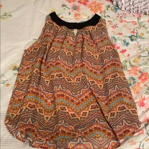 Tribal Patterned Blouse